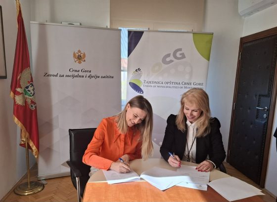 Zajednica opština potpisala memorandum o saradnji sa Zavodom za socijalnu i dječju zaštitu